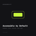 Accessible by Default — CTRL+VIBE guide cover